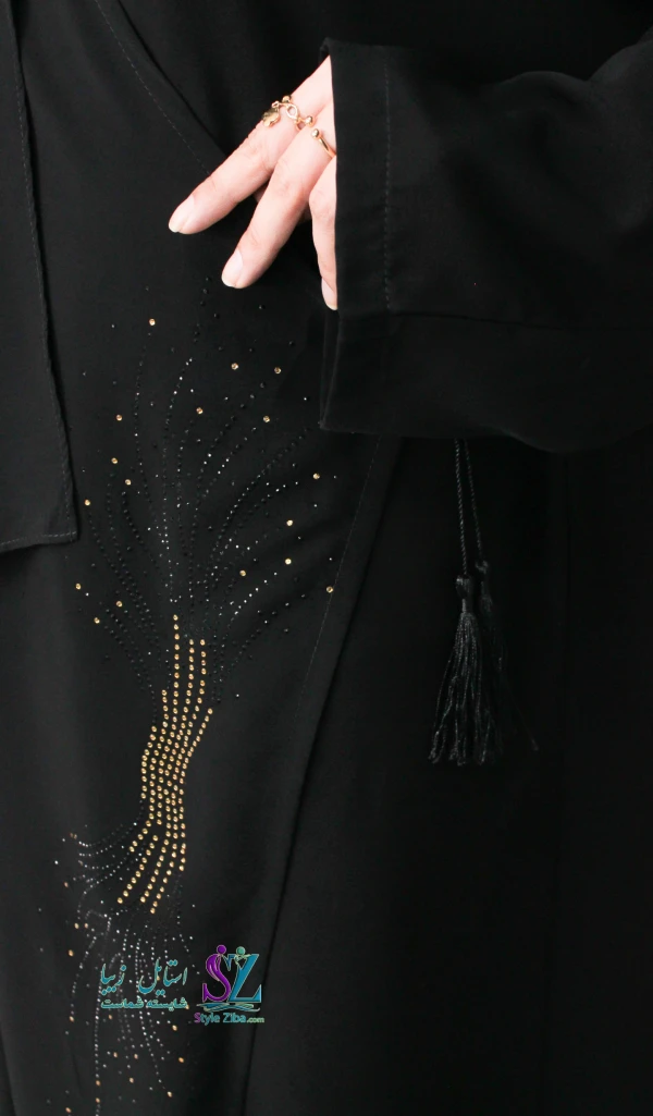 عبا زنانه شالدار ترنج طرح 2