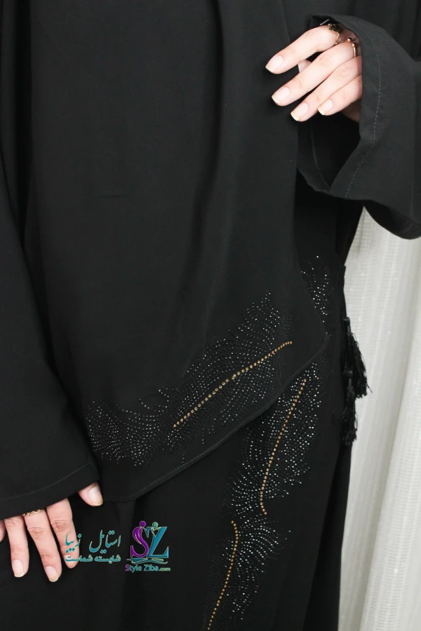 عبا زنانه شالدار ترنج طرح ۳