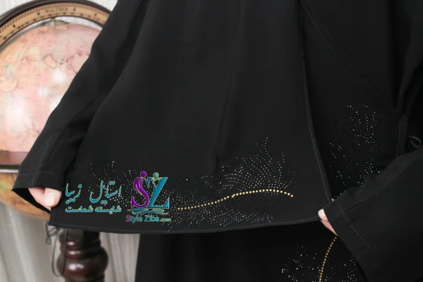 عبا زنانه شالدار ترنج طرح ۳