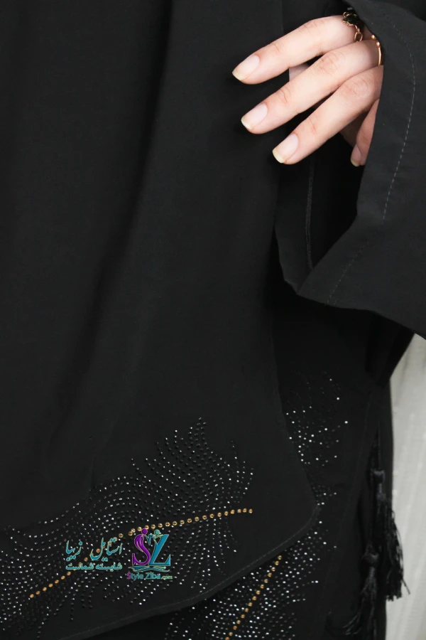 عبا زنانه شالدار ترنج طرح ۳