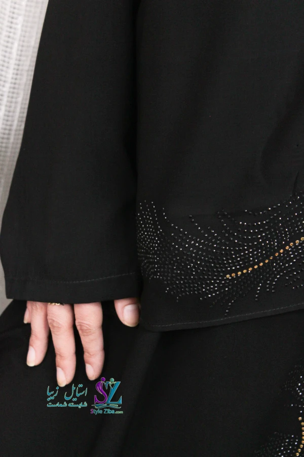 عبا زنانه شالدار ترنج طرح ۳