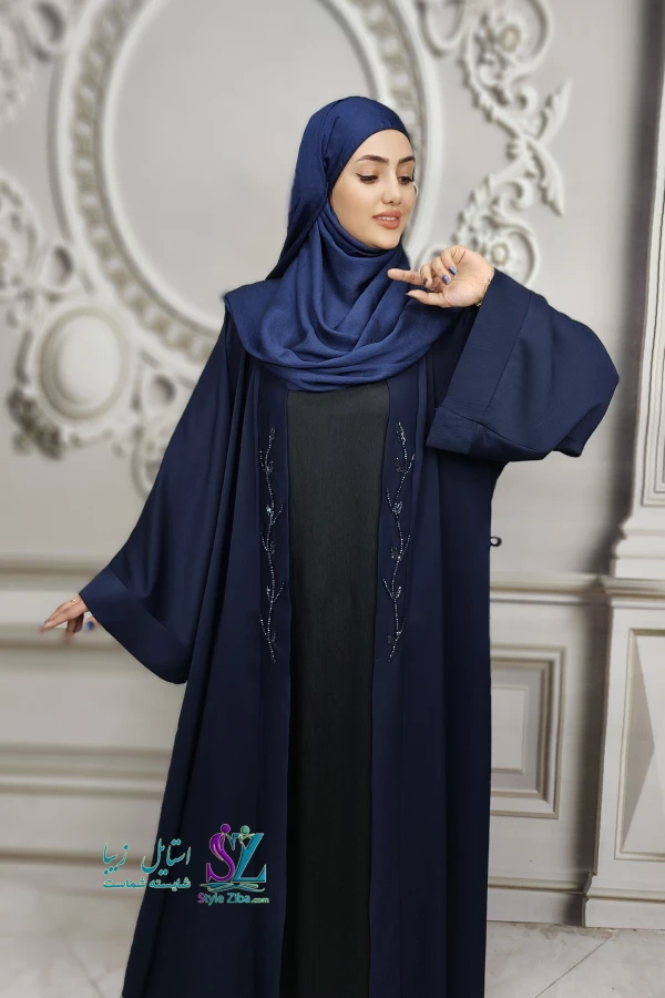 عبا زنانه مجلسی نلین