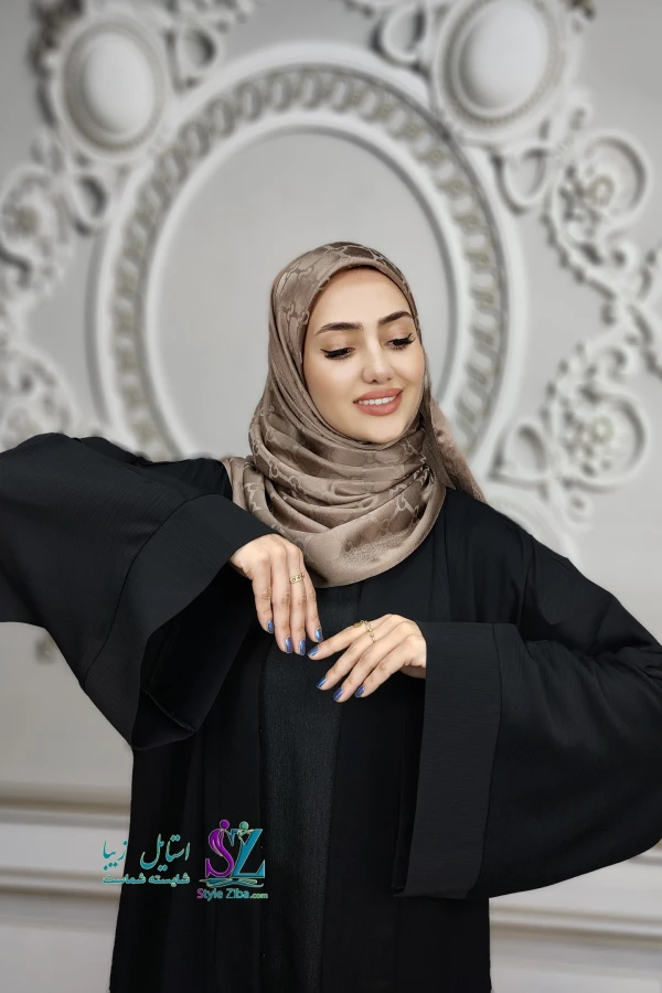 عبا زنانه سوگند (مشکی)