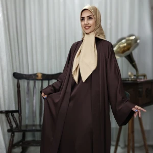 عبا زنانه سوگند(قهوه ای)