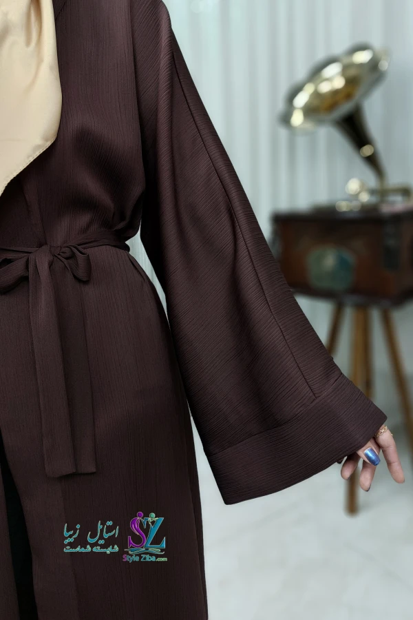 عبا زنانه سوگند(قهوه ای)