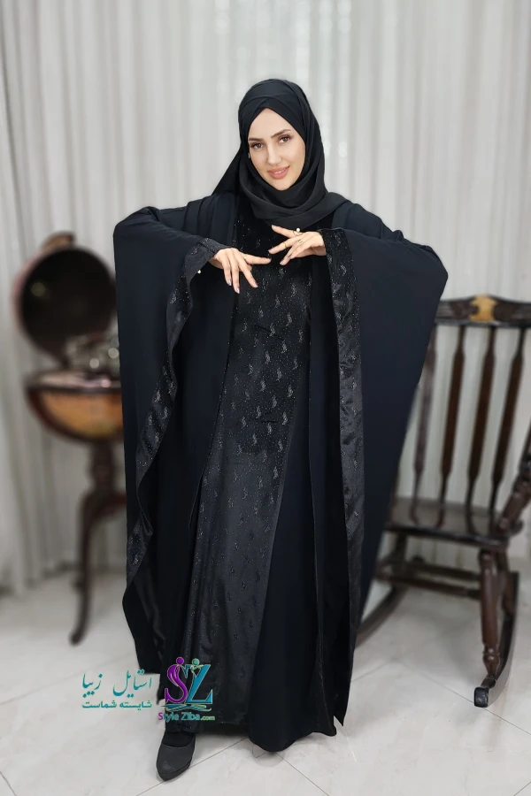 مانتو عبا خلیجی جانان