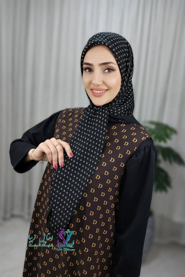 زیر عبایی رنگی طرح دار