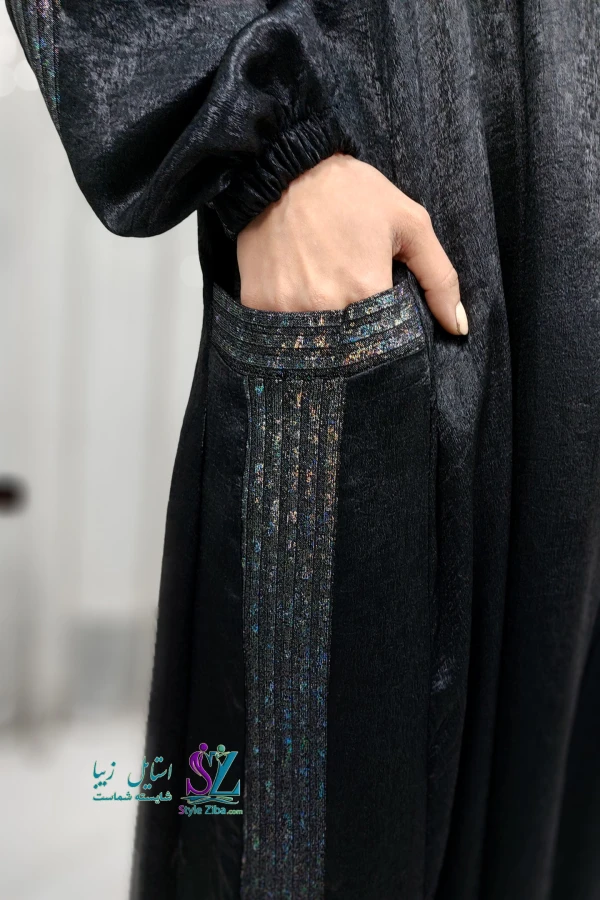 مانتو عبایی زنانه بلند بارلی