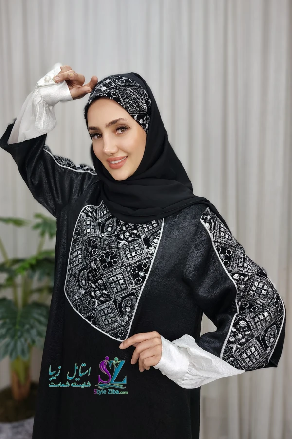 عبا زنانه مجلسی بیتا (طرح 1)