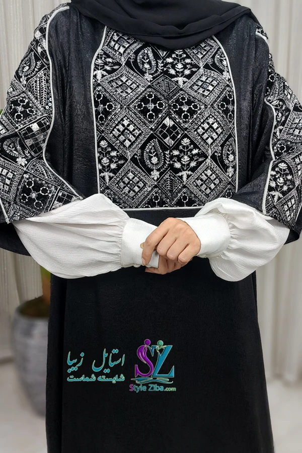 عبا زنانه مجلسی بیتا (طرح 1)