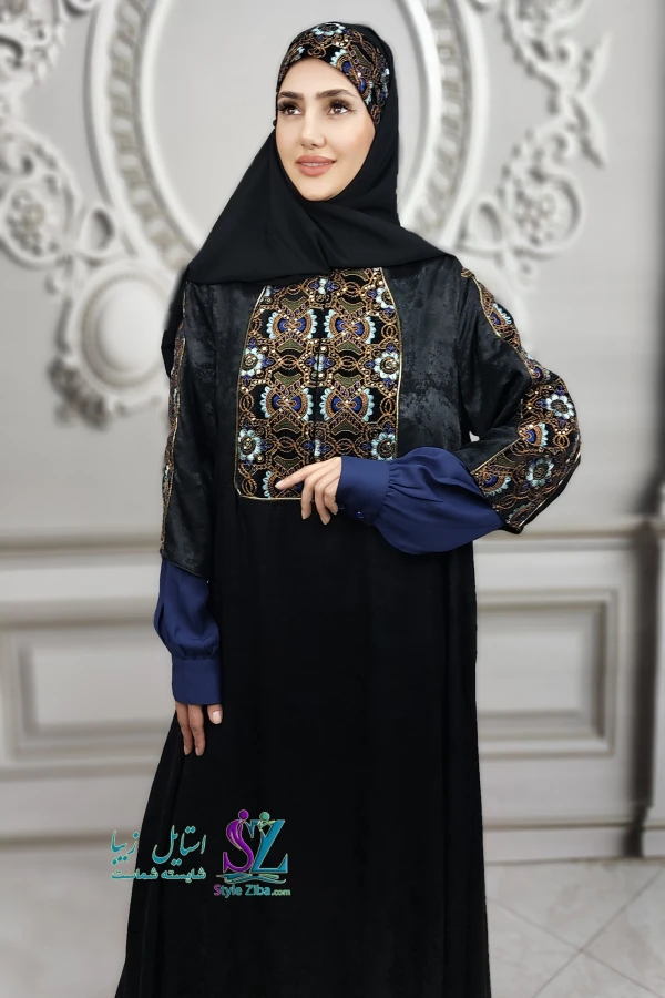 عبای عربی زنانه بیتا (طرح 2)