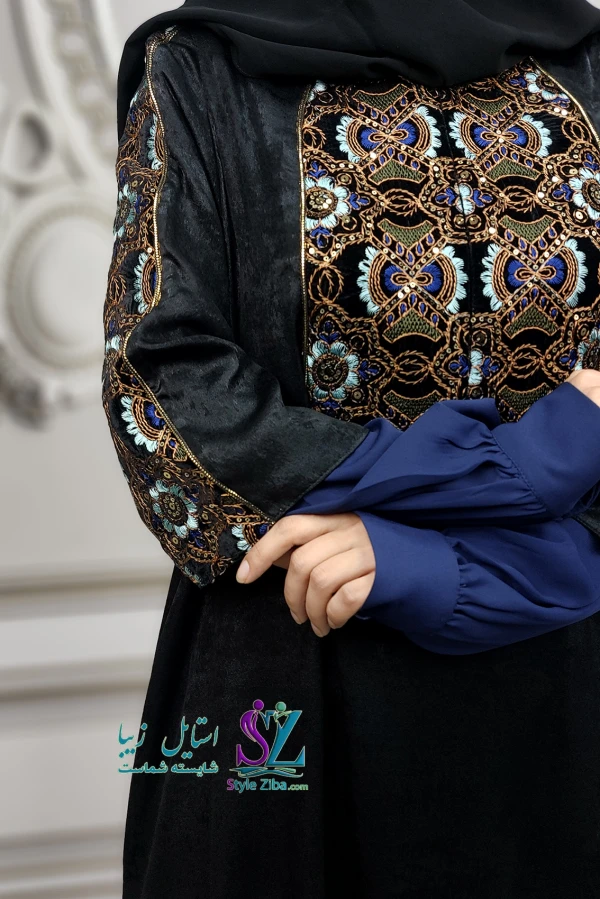 عبای عربی زنانه بیتا (طرح 2)