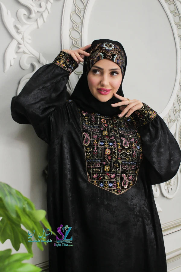 عبا زنانه پریسان (طرح 1)