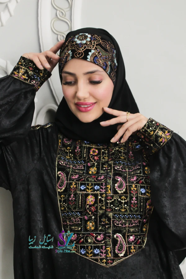 عبا زنانه پریسان (طرح 1)