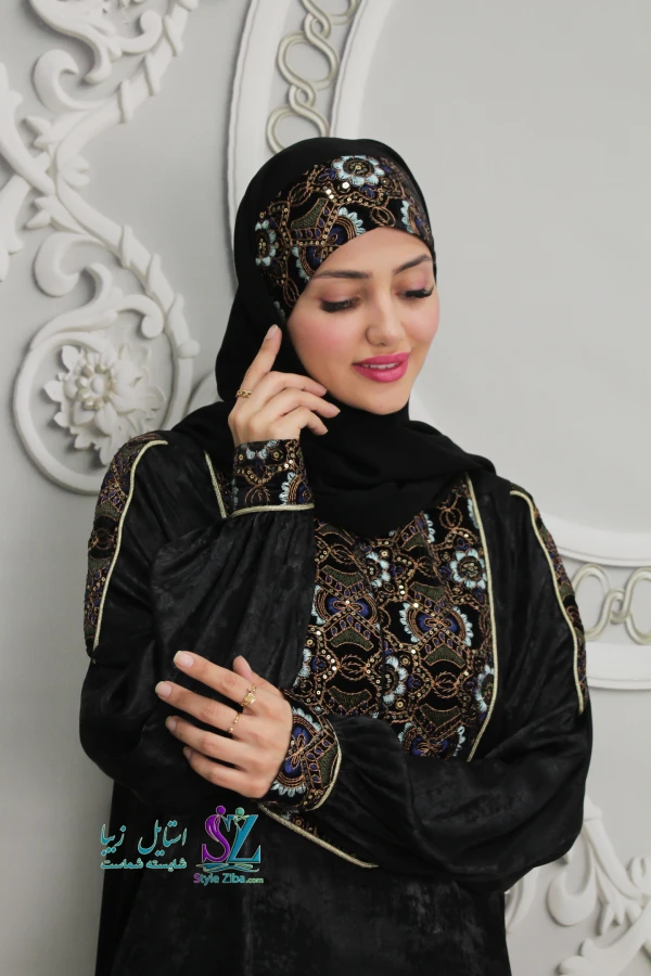 عبا زنانه پریسان (طرح 3)