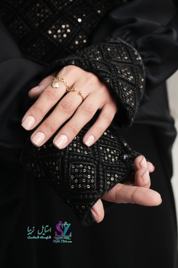 مانتو عبایی سوزن دوزی آنیدا