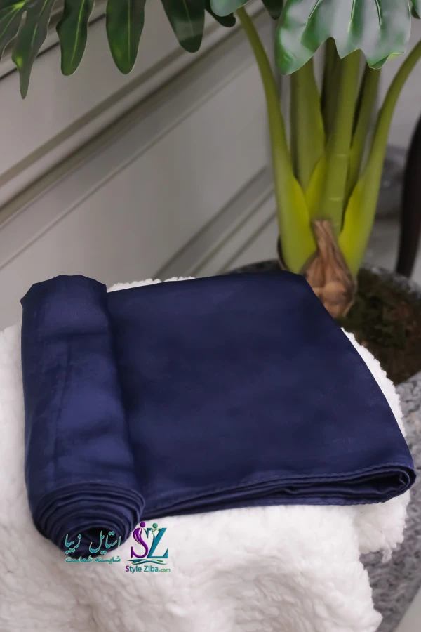 روسری پتینه آزاده (سرمه ای)