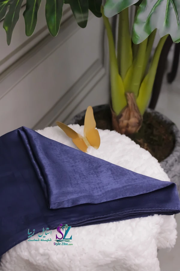 روسری پتینه آزاده (سرمه ای)