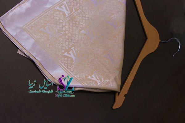 روسری ابریشم گونل (کاراملی)