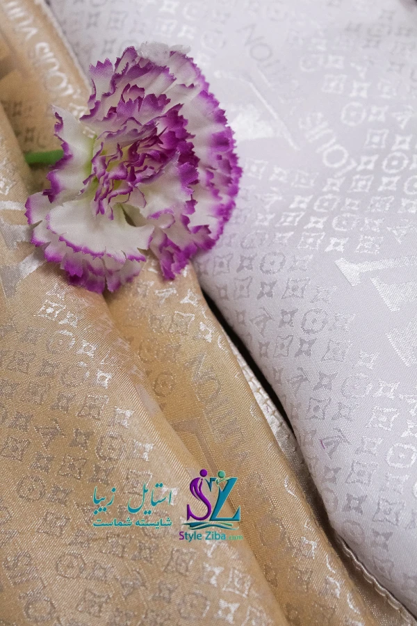 روسری ابریشم گونل (کاراملی)