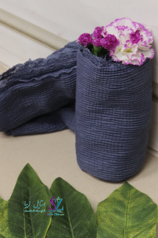 شال نخی ترک پلیسه تینا(کد01)