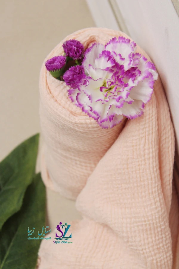 شال نخی ترک پلیسه تینا(کد02)