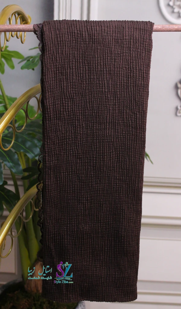 شال نخی ترک پلیسه تینا(کد04)