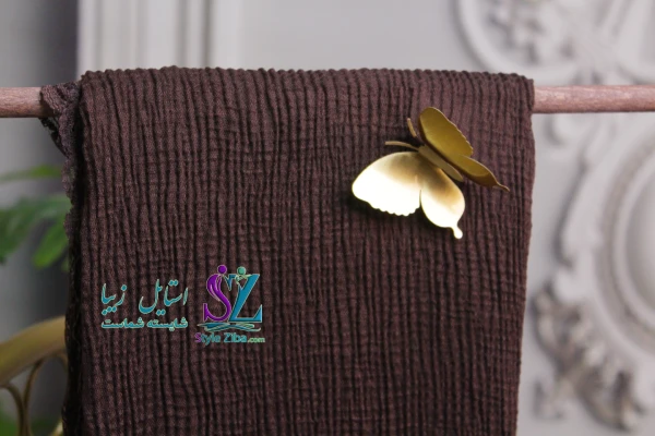 شال نخی ترک پلیسه تینا(کد04)