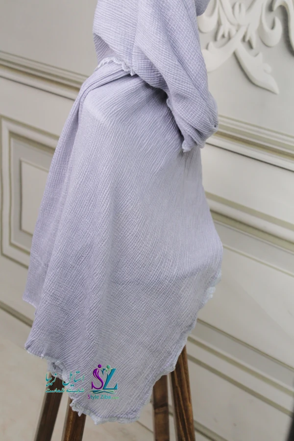 شال نخی ترک پلیسه تینا(کد05)