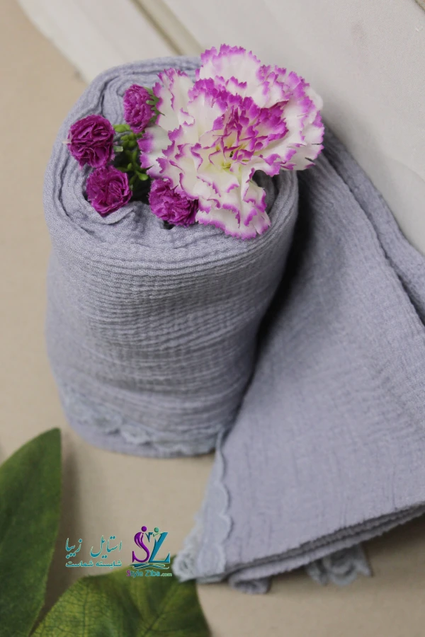 شال نخی ترک پلیسه تینا(کد05)