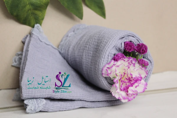 شال نخی ترک پلیسه تینا(کد05)