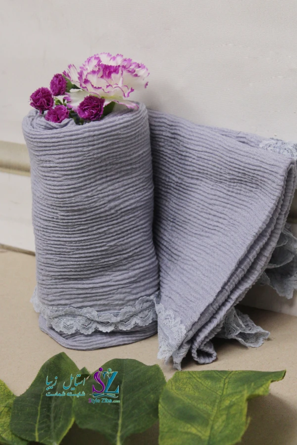 شال نخی ترک پلیسه تینا(کد05)