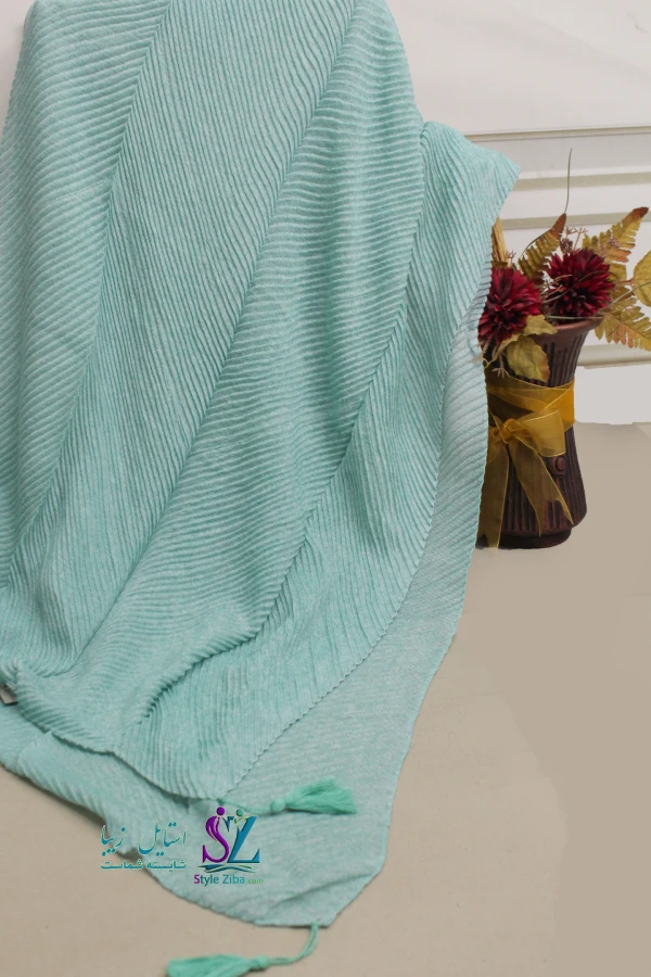 شال زنانه پلیسه ناهید(کد 02)