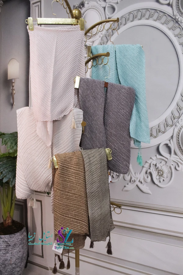 شال پلیسه ناهید(کد04)