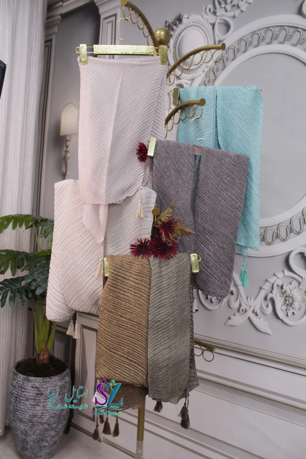 شال پلیسه ناهید(کد04)