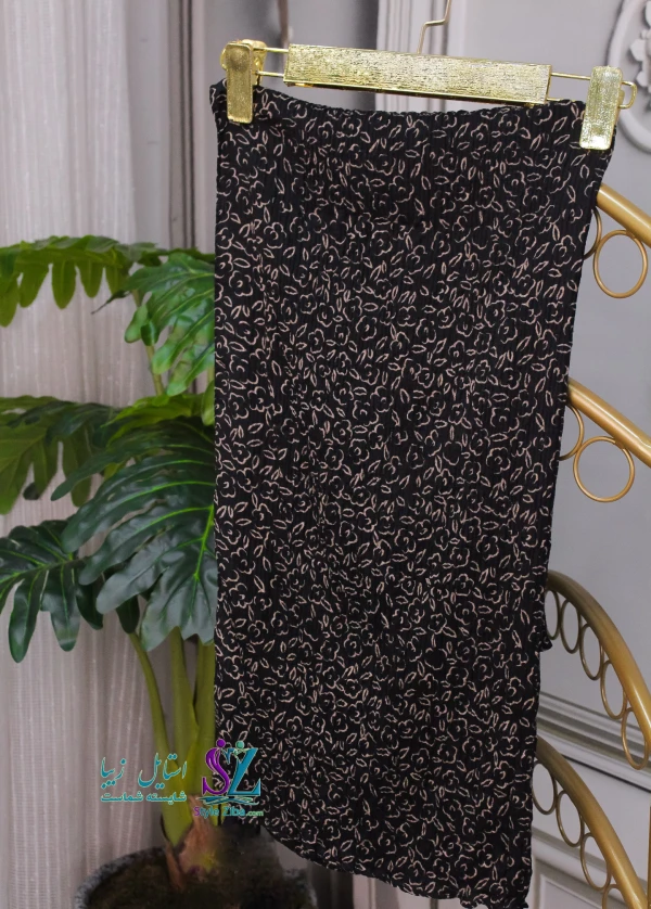 شال نخی پلیسه تامیلا ( طرح 1)