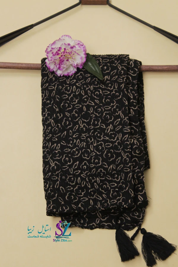 شال نخی پلیسه تامیلا ( طرح 1)