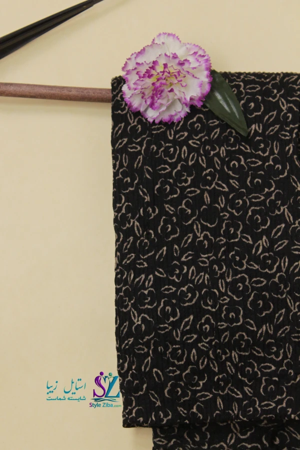 شال نخی پلیسه تامیلا ( طرح 1)