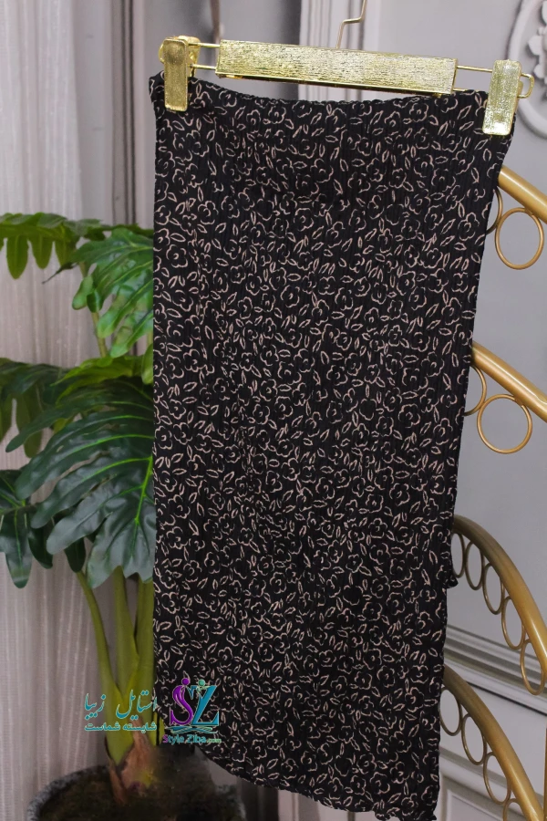 شال نخی پلیسه تامیلا ( طرح 1)