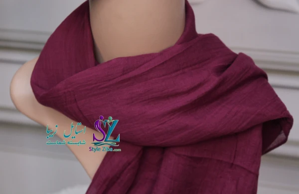 شال ساده نخی سانیا (کد 03)