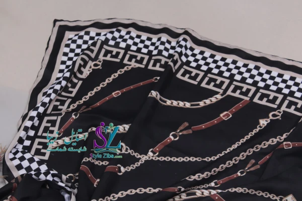 روسری نخی دل آوا (کد01)