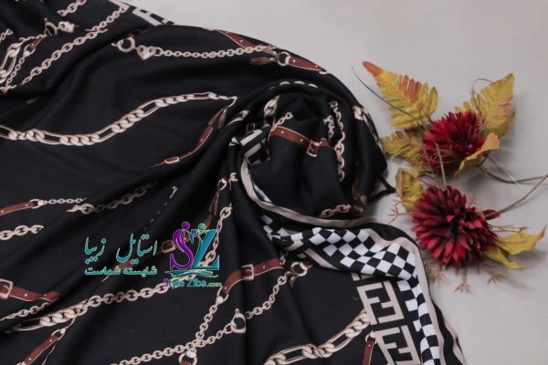 روسری نخی دل آوا (کد01)