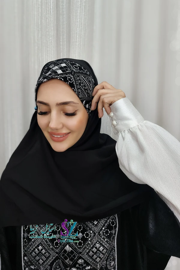 هد روسری گرد سوگند (طرح 7)