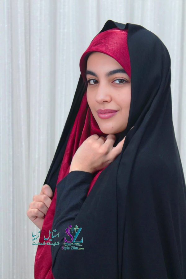 دوخت چادر ایرانی تک ستاره