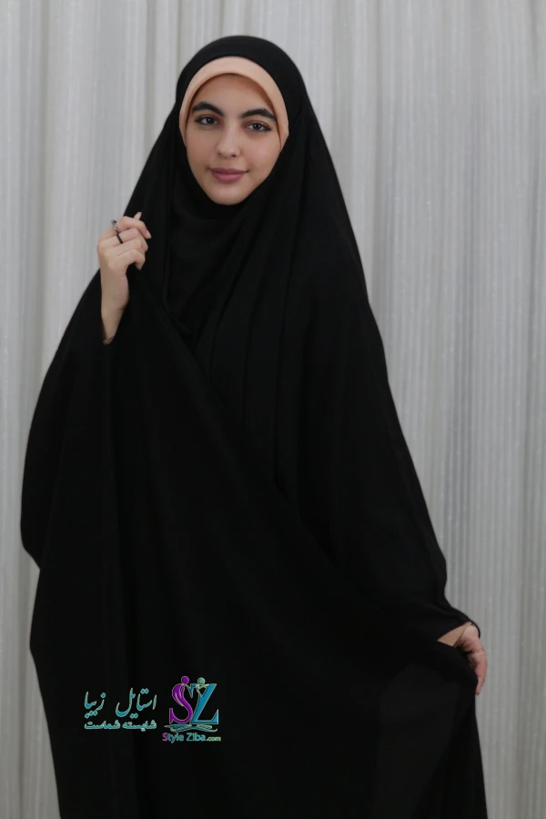 دوخت چادر خلیجی با کاپ اوریب پنج ستاره