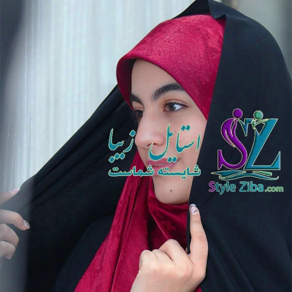 دوخت چادر ایرانی خاص تک ستاره