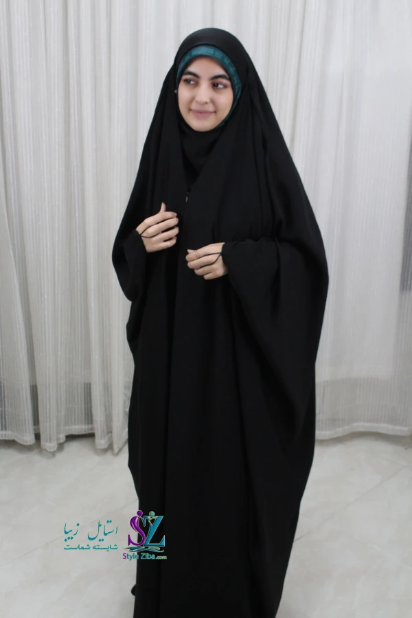 دوخت چادر جده لبنانی با کاپ اوریب دو ستاره