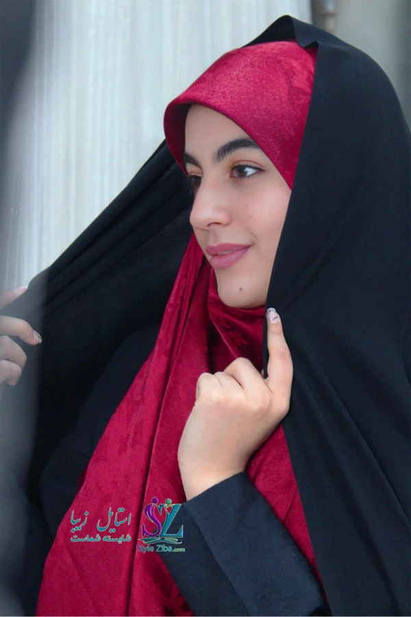 دوخت چادر ایرانی چهار ستاره